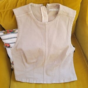 Abercrombie Denim shell top